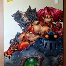Battle Chasers Red Monika Image Comic Poster by Joe Madureira Battle Chasers Red Monika Image Comic Poster by Joe Madureira