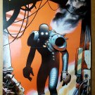 The Coffin Oni Press Comic Poster by Mike Huddleston The Coffin Oni Press Comic Poster by Mike Huddleston
