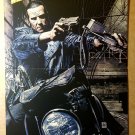 The Punisher Motorcycle Handgun Pistol Marvel Comic Poster by Tim Bradstreet