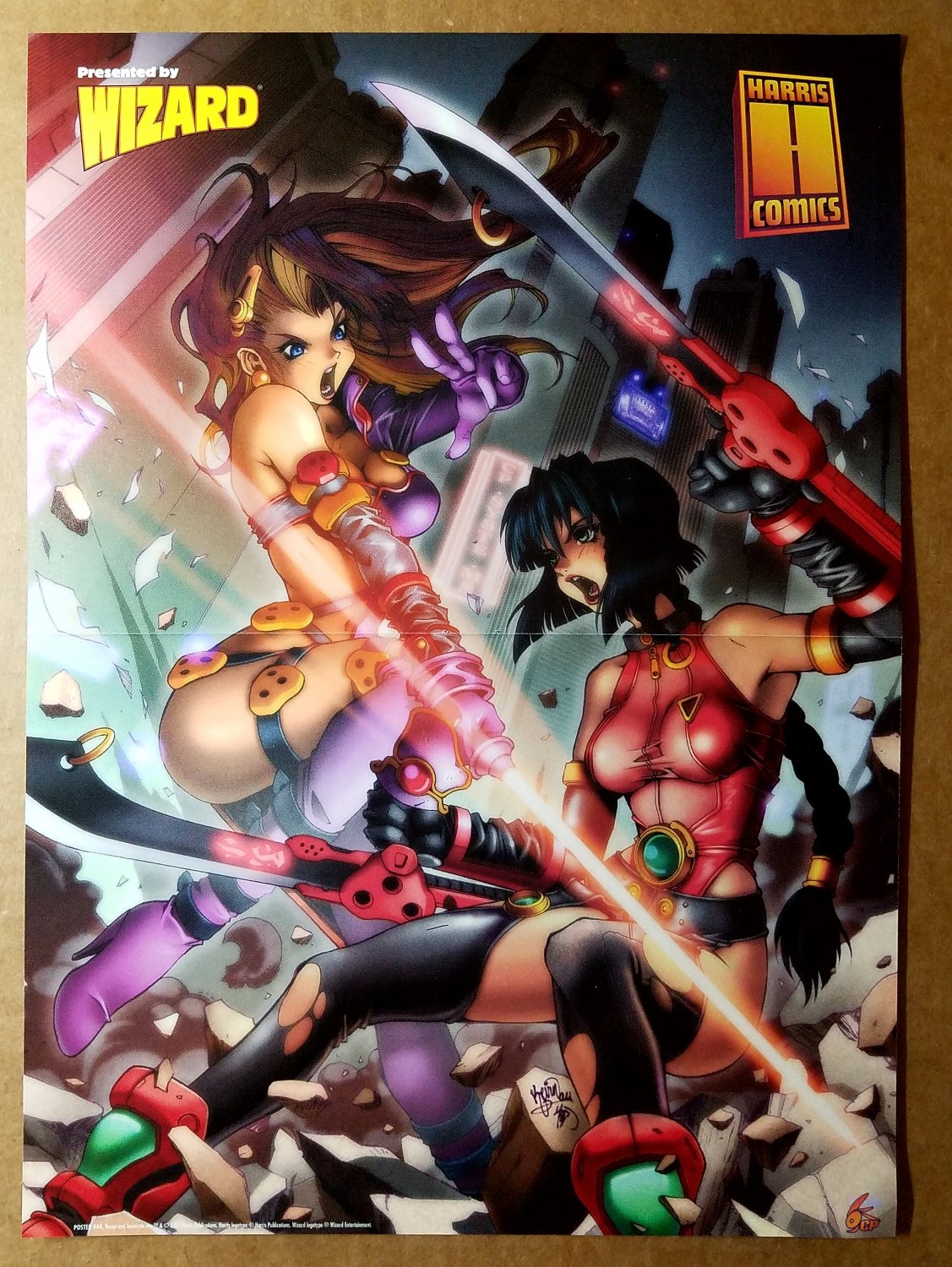 Vampirella Vampi Xenocyde Haris Comics Poster by Kevin Lau