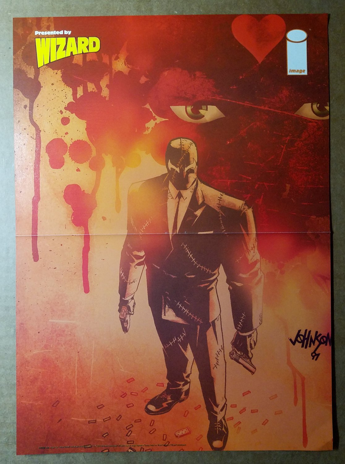 Citizen Pain Violent Messiahs Genesis Image Comic Poster by Dave Johnson