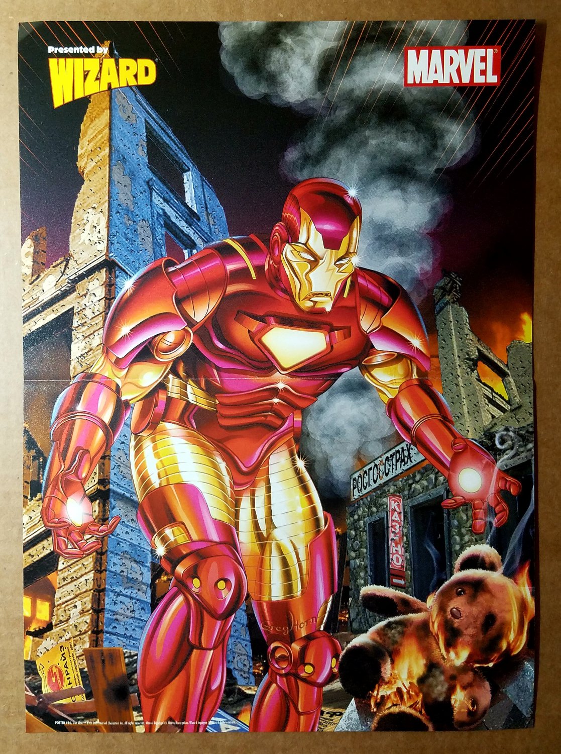 Ironman Marvel Comics Poster by Greg Horn