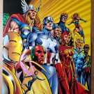 Avengers Captain America Marvel Comics Poster by Alan Davis
