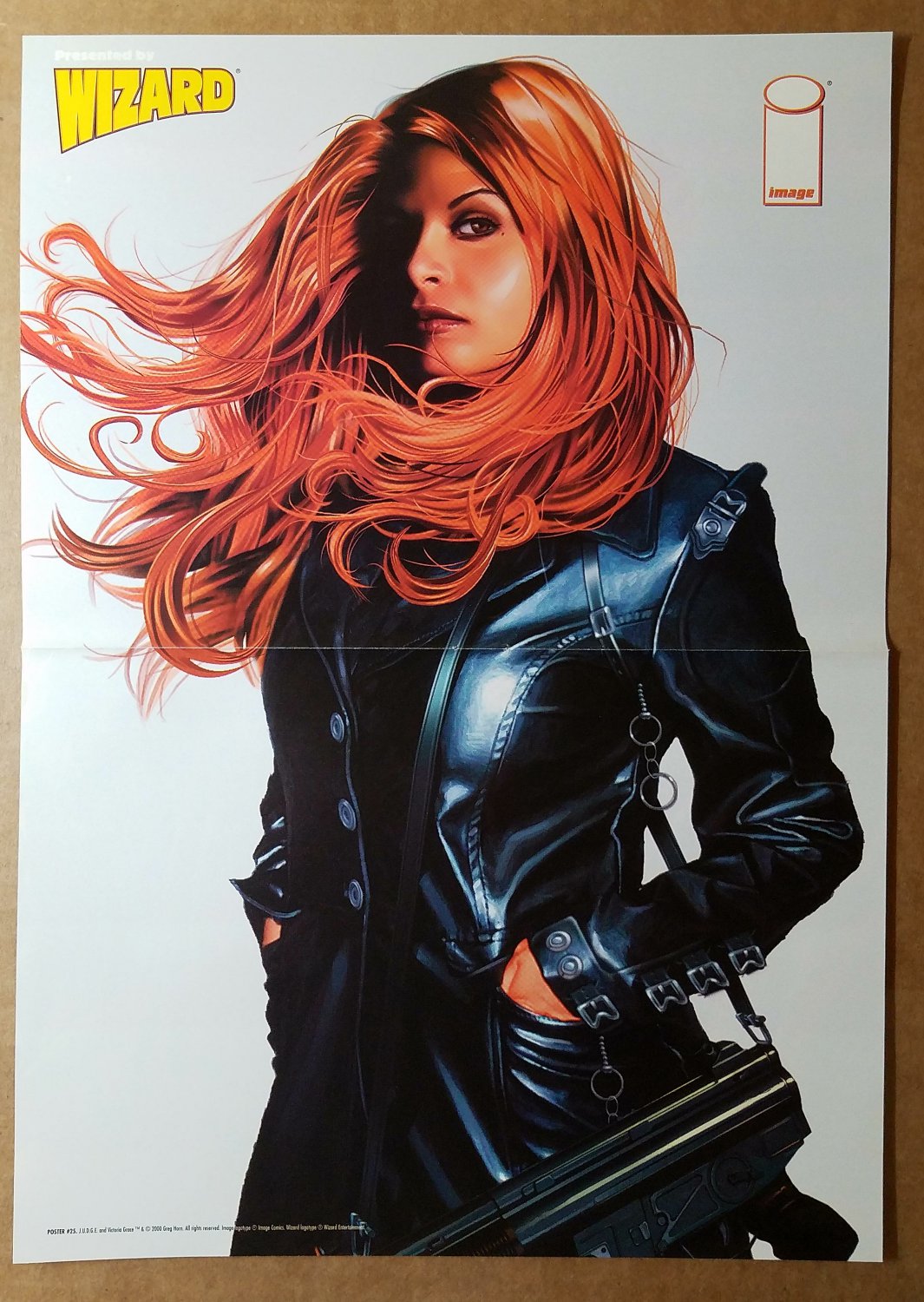 JUDGE Victoria Grace Image Comics Poster by Greg Horn