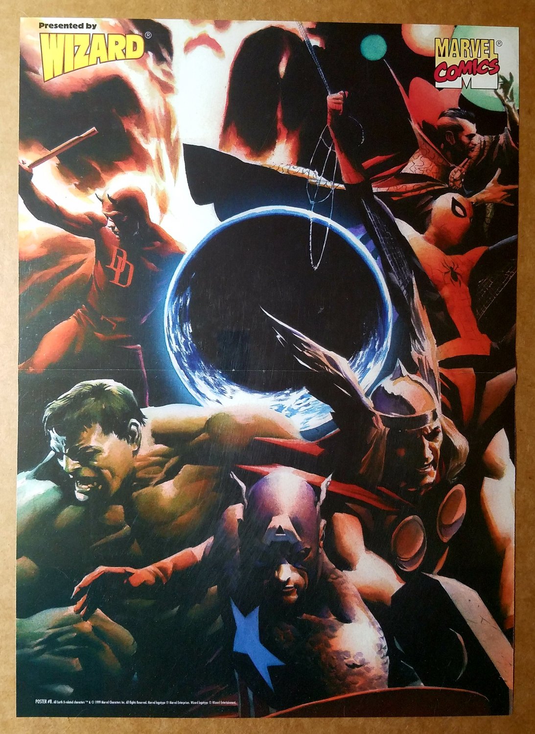 Earth X Marvel Comic Poster by Alex Ross