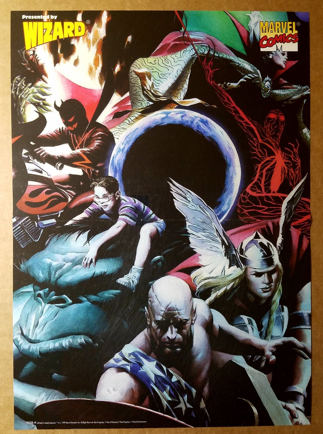 Earth X Marvel Comics Poster by Alex Ross