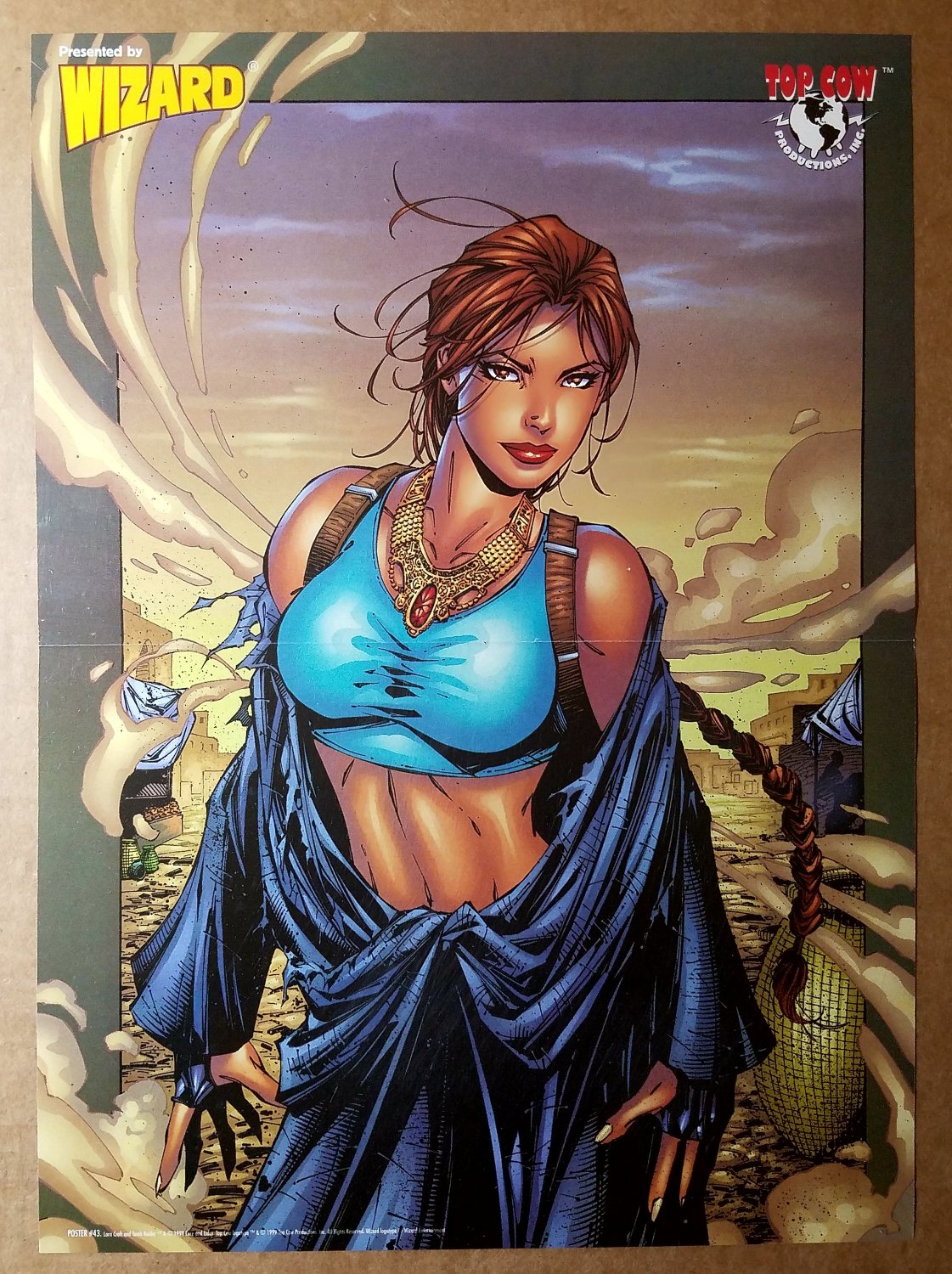 Lara Croft Tomb Raider Top Cow Comics Poster by Andy Park