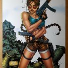 Tomb Raider Lara Croft Top Cow Comic Poster by Andy Park