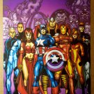 Avengers Assemble Marvel Comics Poster by George Perez