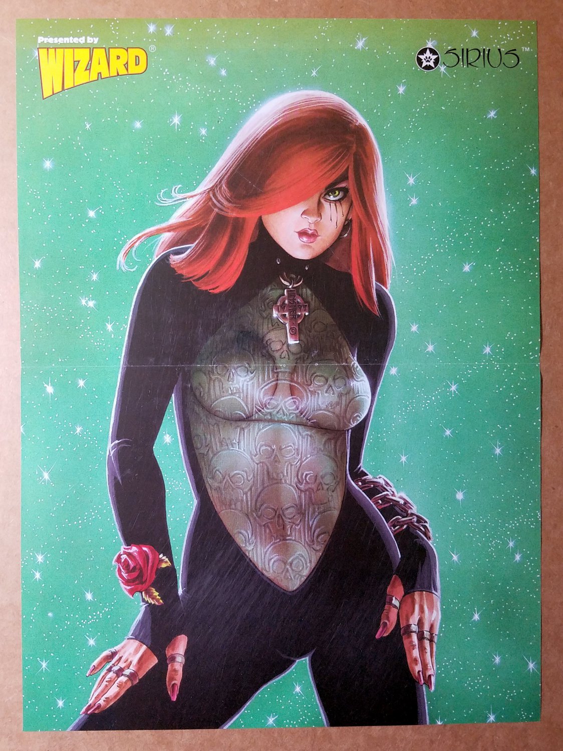 Dawn Genesis Sirius Comics Poster by J Michael Linsner