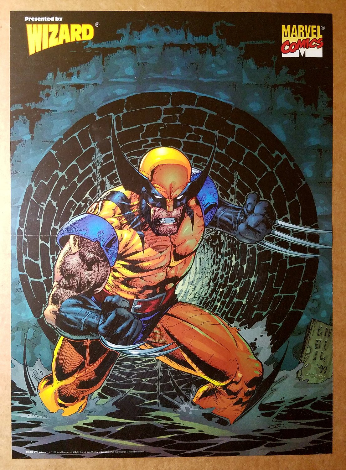 Wolverine by Marvel Comics Poster Leinil Francis Yu