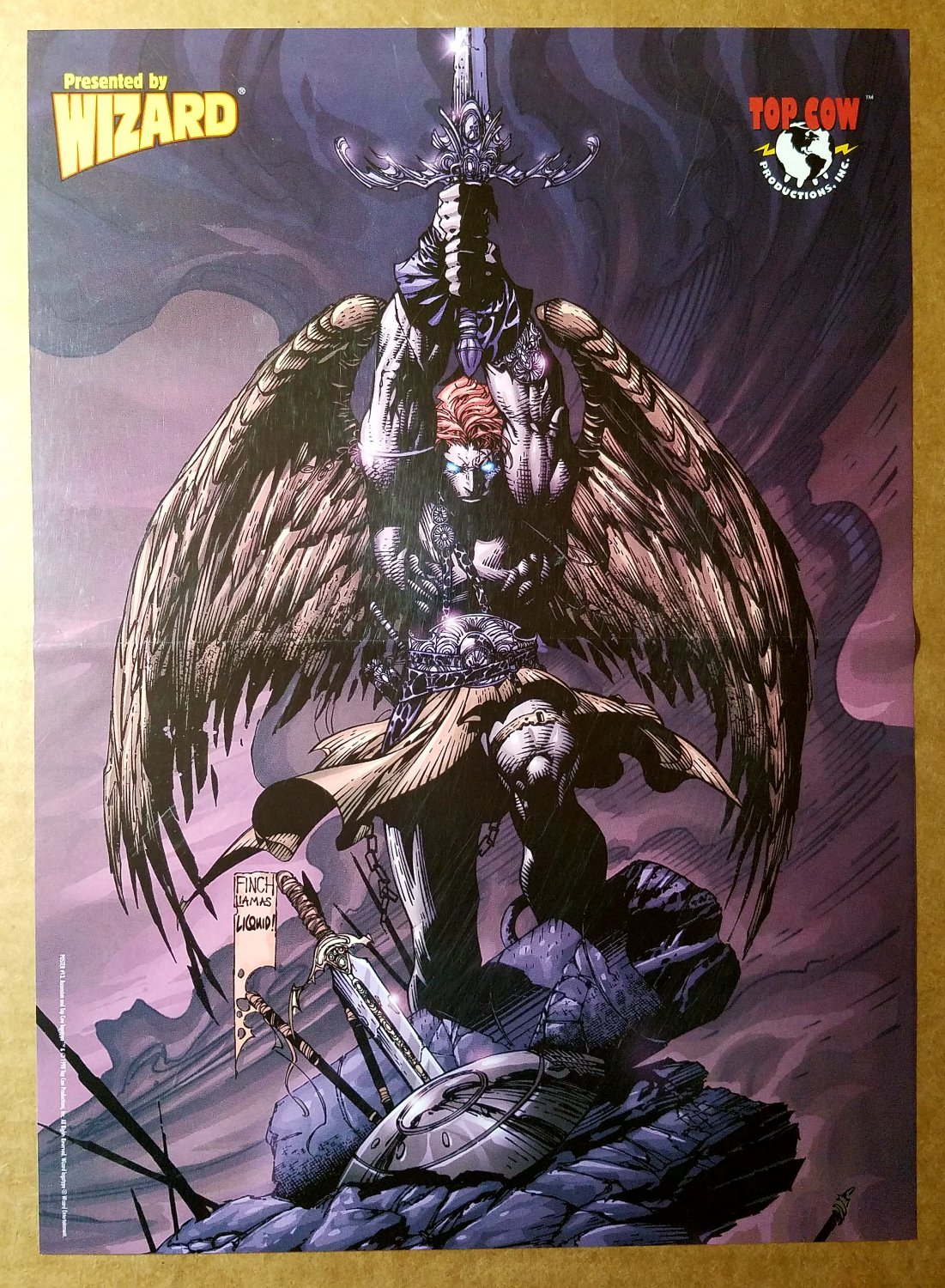 Ascension Lucien Top Cow Comics Poster by David Finch