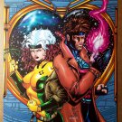 Rogue Gambit Lovers Heart Marvel Comics Poster by Jim Balent