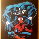 Spider-Man Venom Marvel Comics Poster by Mike Wieringo