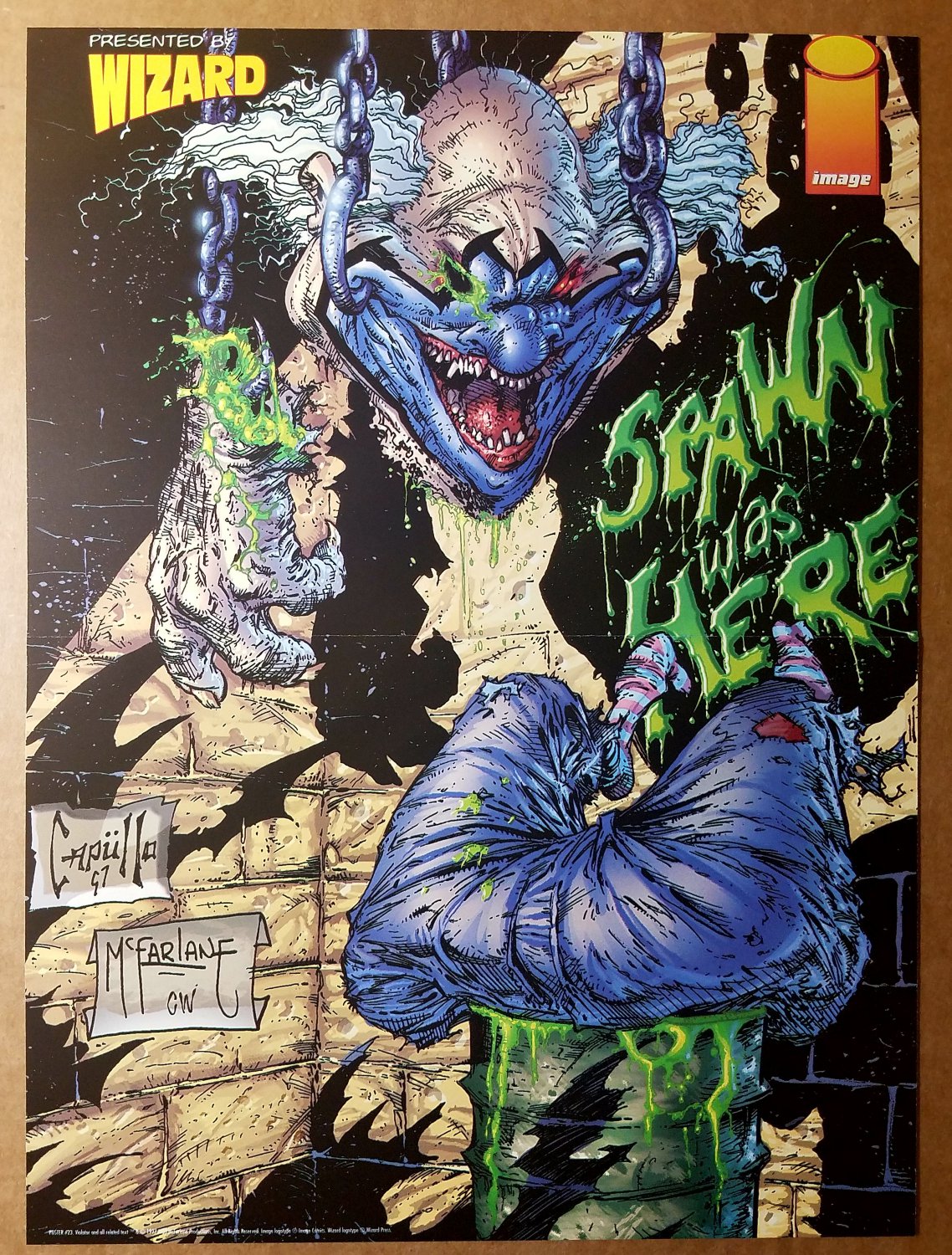 Violator Image Comics Poster by Greg Capullo Todd McFarlane
