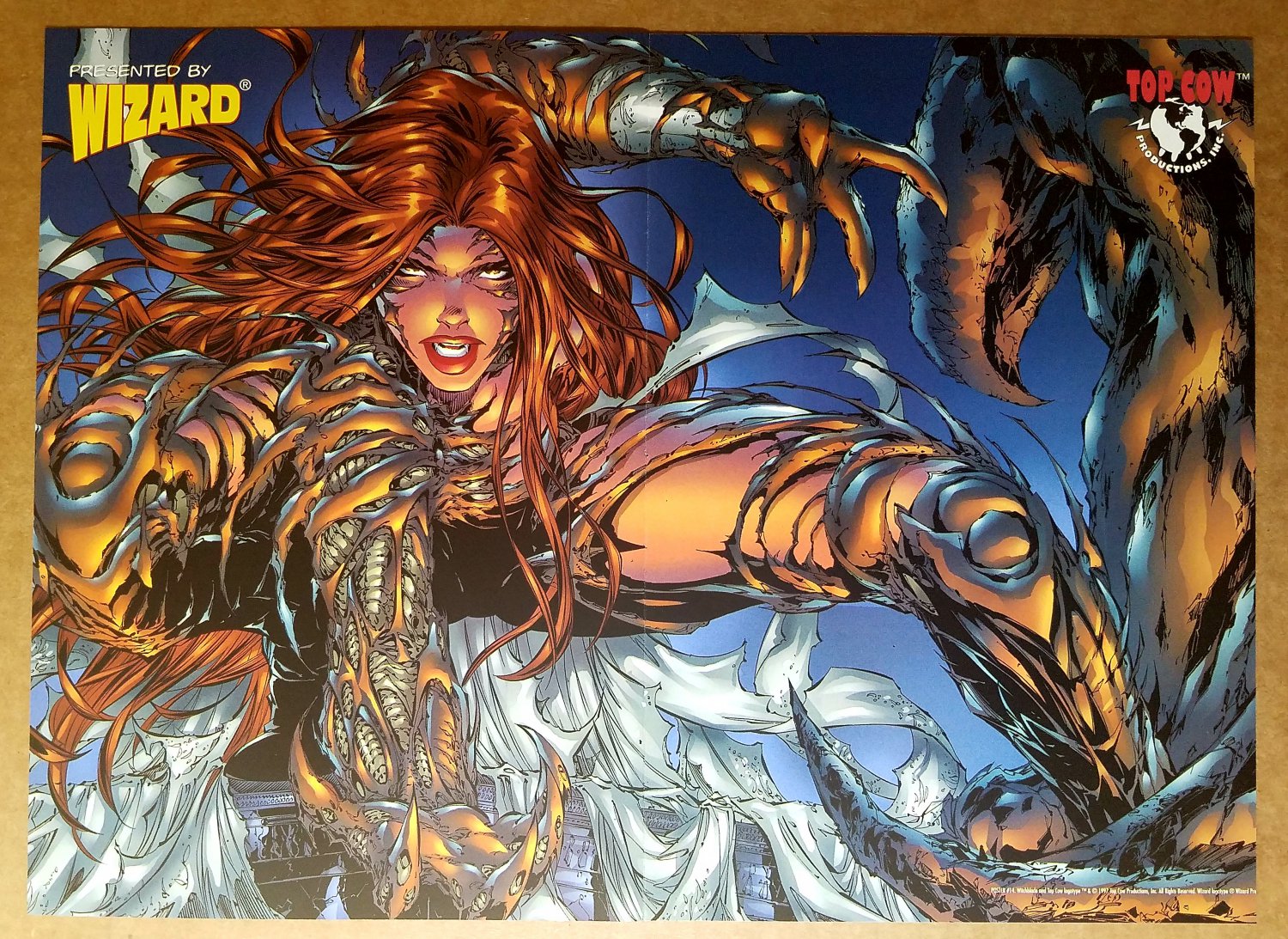 Witchblade Top Cow Comics Poster By Michael Turner