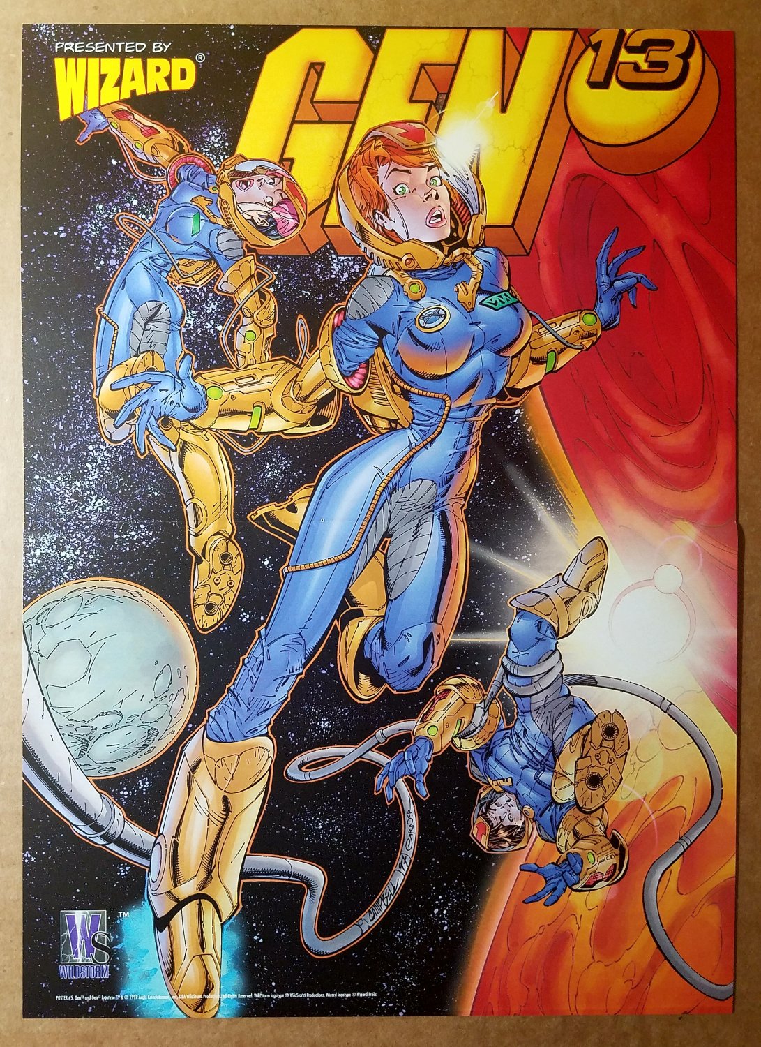 Gen13 WildStorm Comics Poster by J Scott Campbell