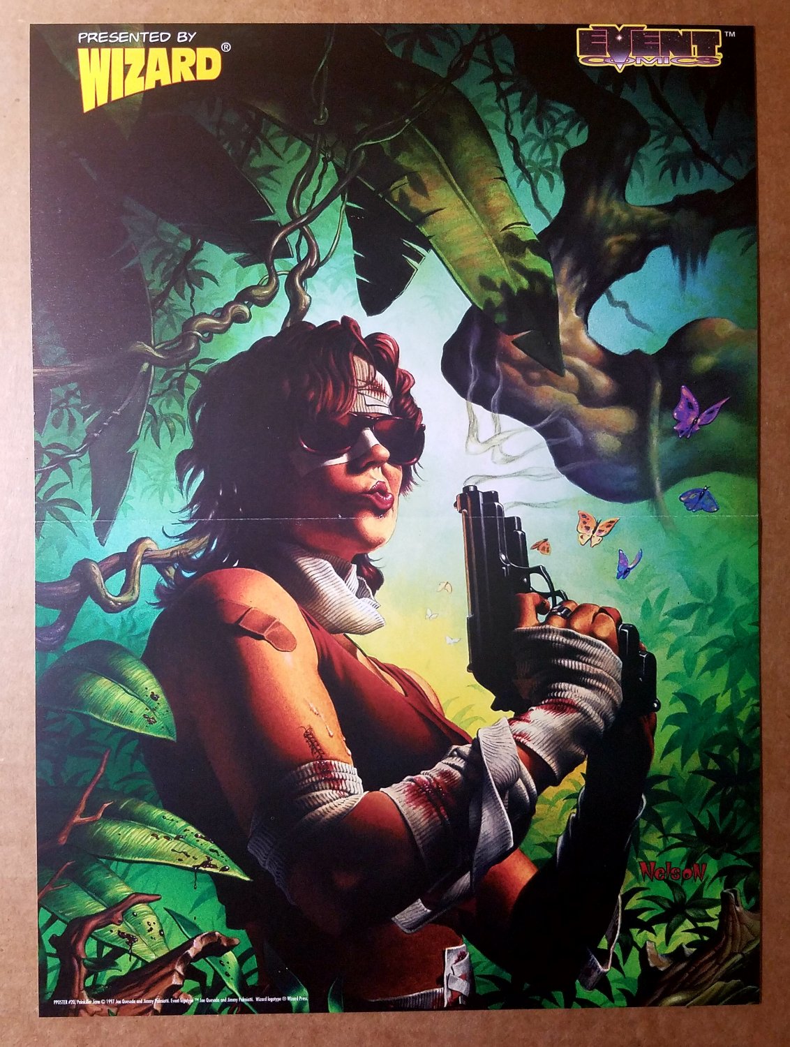 Painkiller Jane Event Comics Poster by Nelson