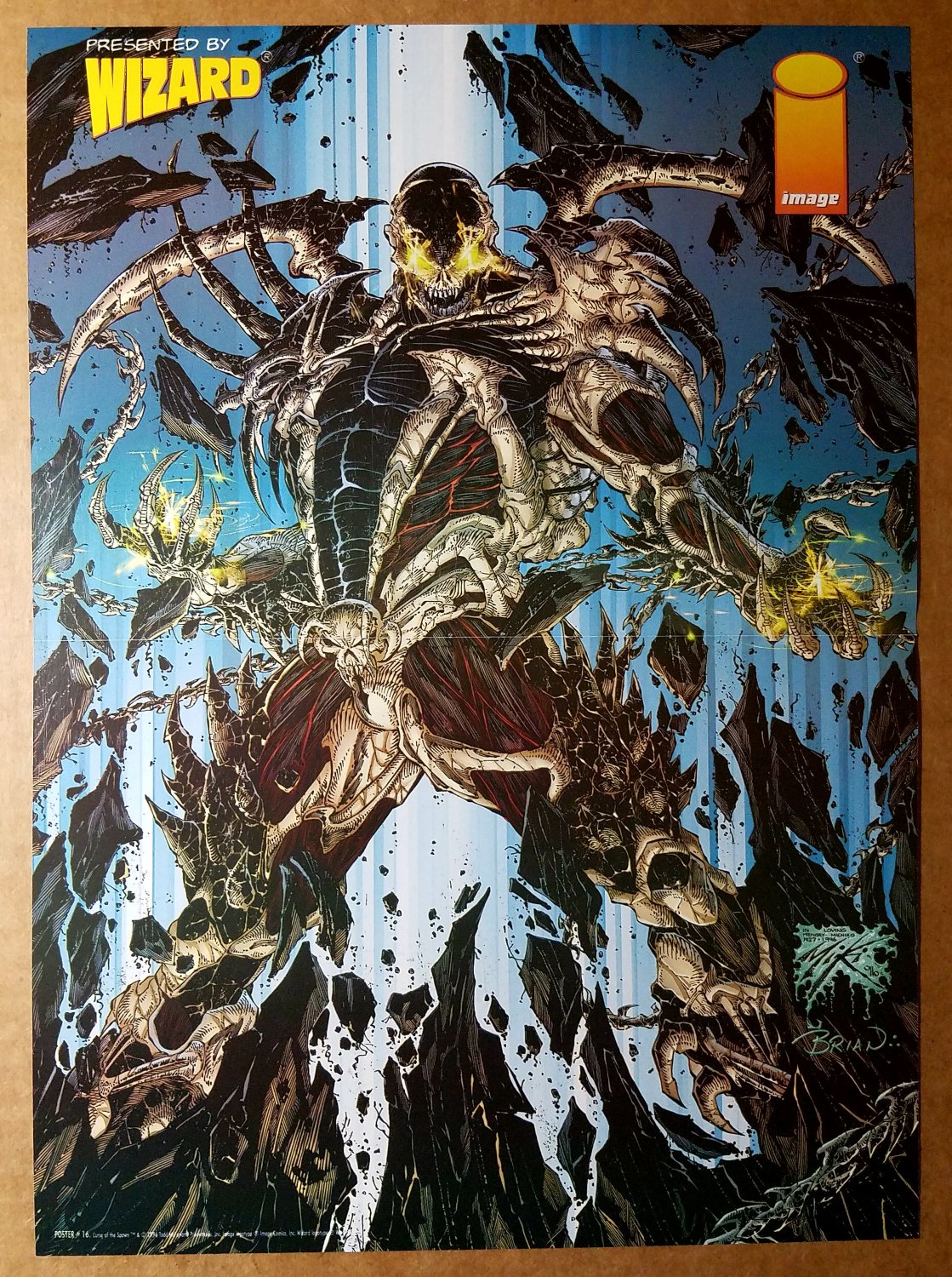Curse of Spawn Image Comics Poster by Dwayne Turner