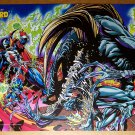 Spawn Vs Violater Image Comics Poster by Bart Sears