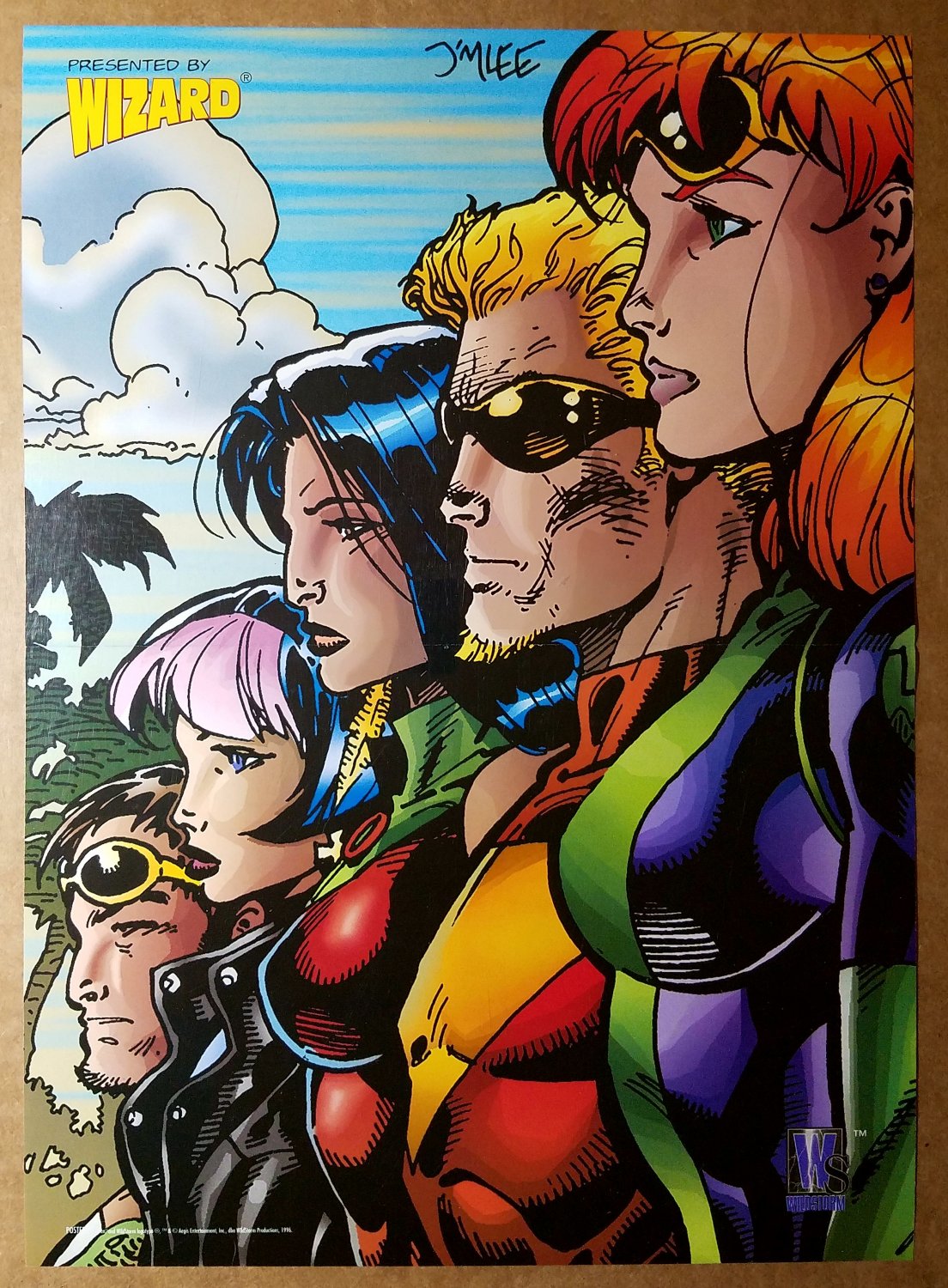Gen13 WildStorm Comics Poster by Jim Lee