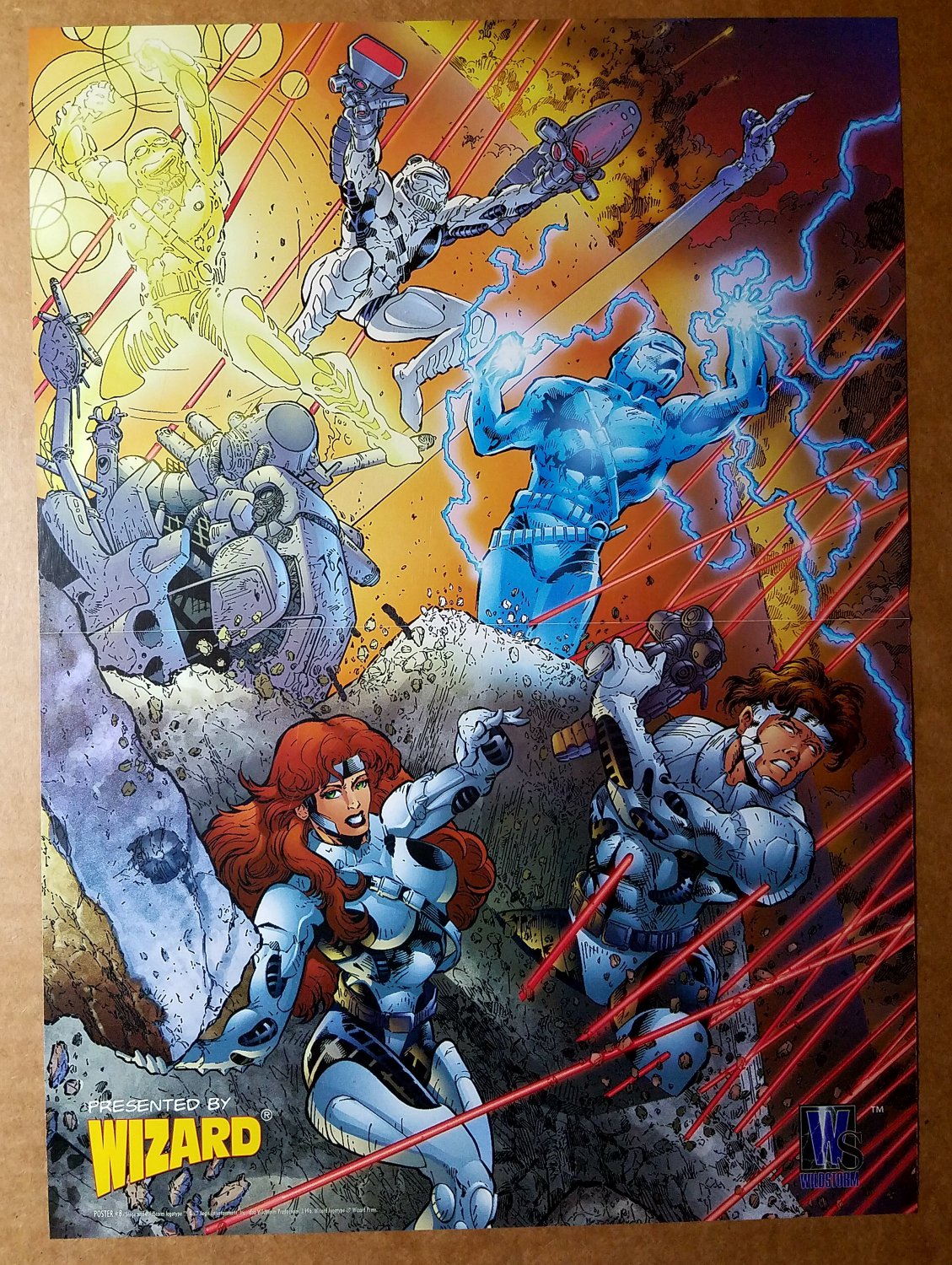 Siege WildStorm Comic Poster by Robert Teranishi