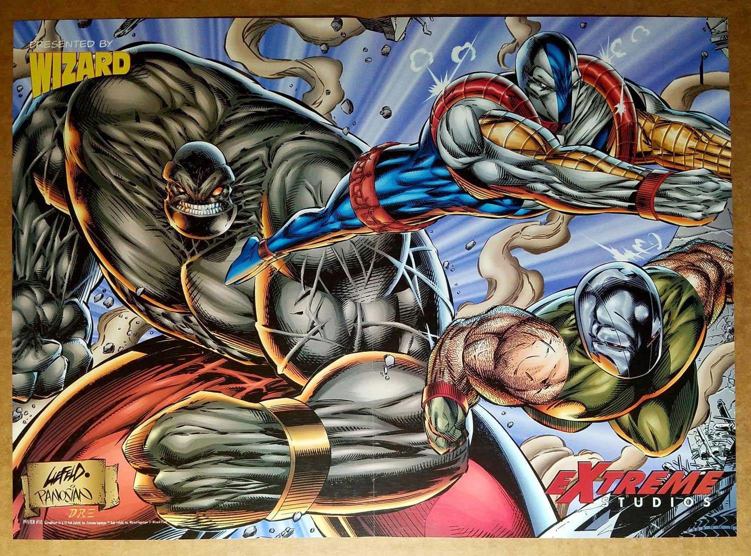 Youngblood Diehard Extreme Studios Comics Poster by Rob Liefeld