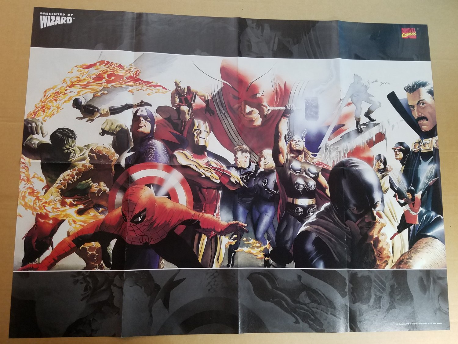 Heroes Spider-Man Captain America Iron Man Hulk Thor by Alex Ross