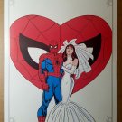 Spider-Man Mary Jane Wedding Marvel Comics Poster by John Romita Sr