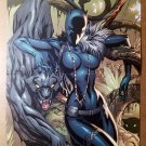Female Black Panther Deadliest of the Species Marvel Poster by J Scott Campbell Female Black Panther Deadliest of the Species Marvel Poster by J Scott Campbell