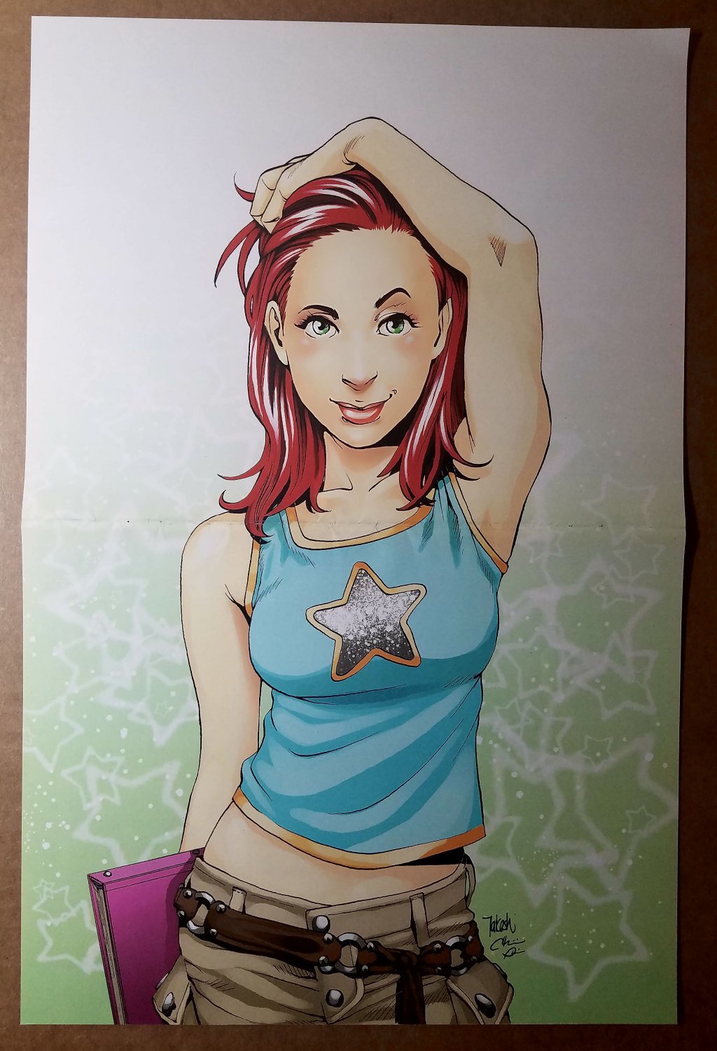 Mary Jane Marvel Comics Poster by Takeshi Miyazawa