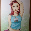 Mary Jane Marvel Comics Poster by Takeshi Miyazawa