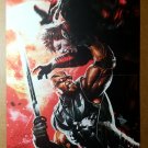 Curse of the Mutants Blade 1 Vs Vampire Marvel Comics Poster by Kev Walker