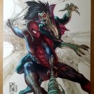 Amazing Spider-Man 622 Vampire Morbius Marvel Comics Poster by Simone Bianchi