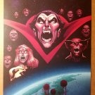 Captain Britain Vampire X-Men Dracula Marvel Comics Poster by Stuart Immonen