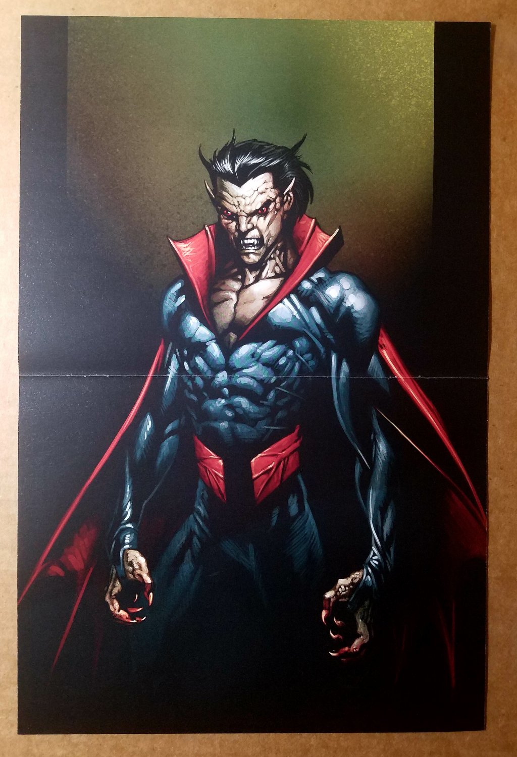 Ultimate Spider-Man 95 Morbius Marvel Comics Poster by Mark Bagley