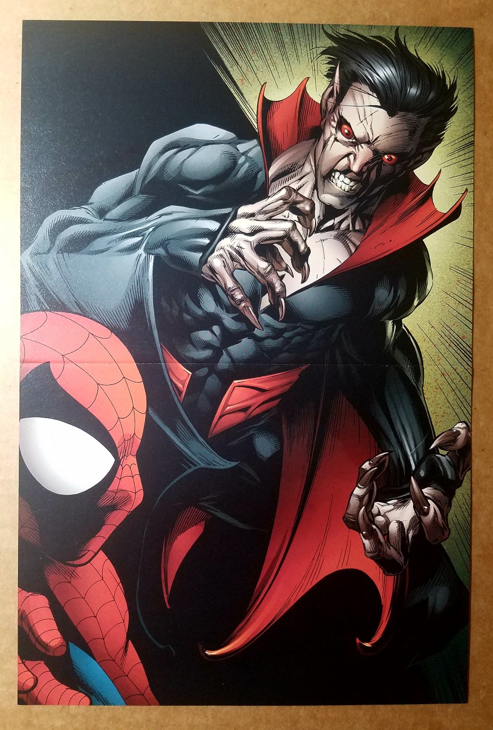 Ultimate Spider-Man Mobius Vampire Marvel Comics Poster by Mark Bagley