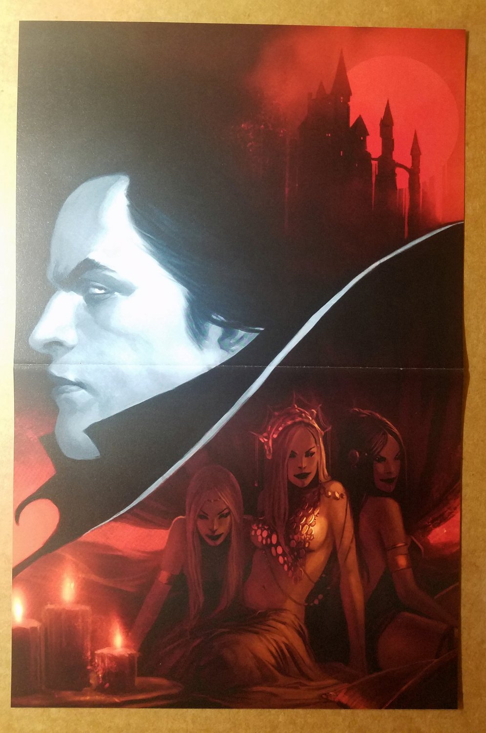 Vampire Dracula 1 Marvel Comics Poster by Jelena Kevic Djurdjevic