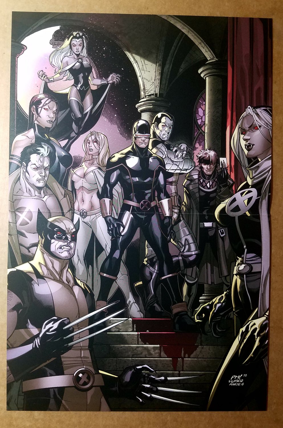 X-Men 1 Variant Marvel Comics Poster by Paco Medina