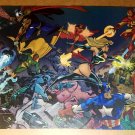 Avengers Captain America Iron Man Ms Marvel Marvel Comics Poster by Kieron Dwyer