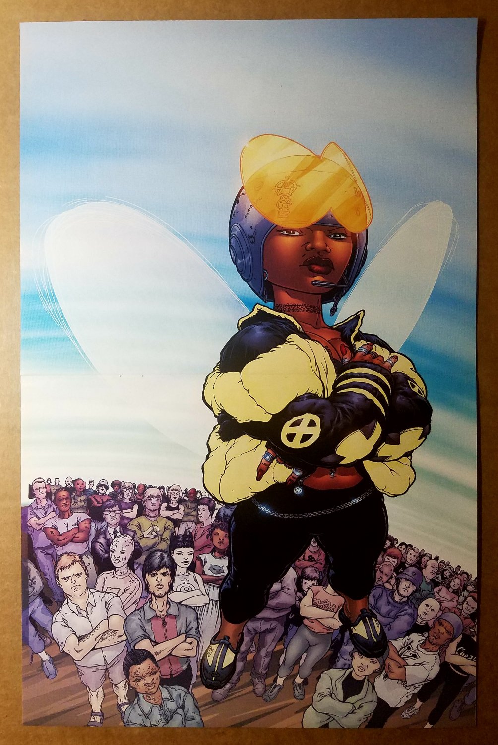 Angel Salvadore Marvel Comics Poster by Frank Quitely