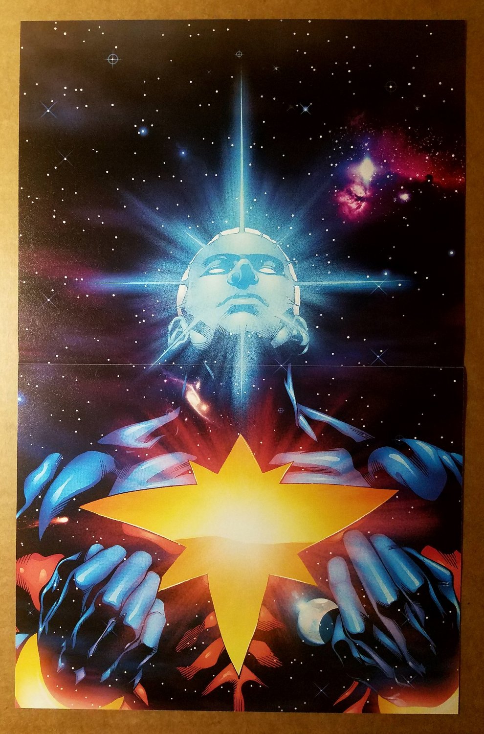 Avengers Captain Marvel 22 Comic Poster by Chris Cross