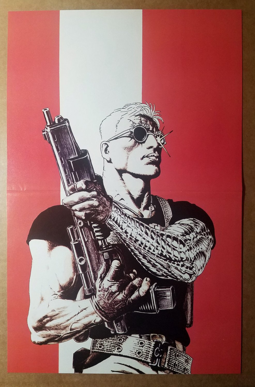 Cable Nathan Christopher Charles Summers Marvel Comics Poster by Igor Kordey