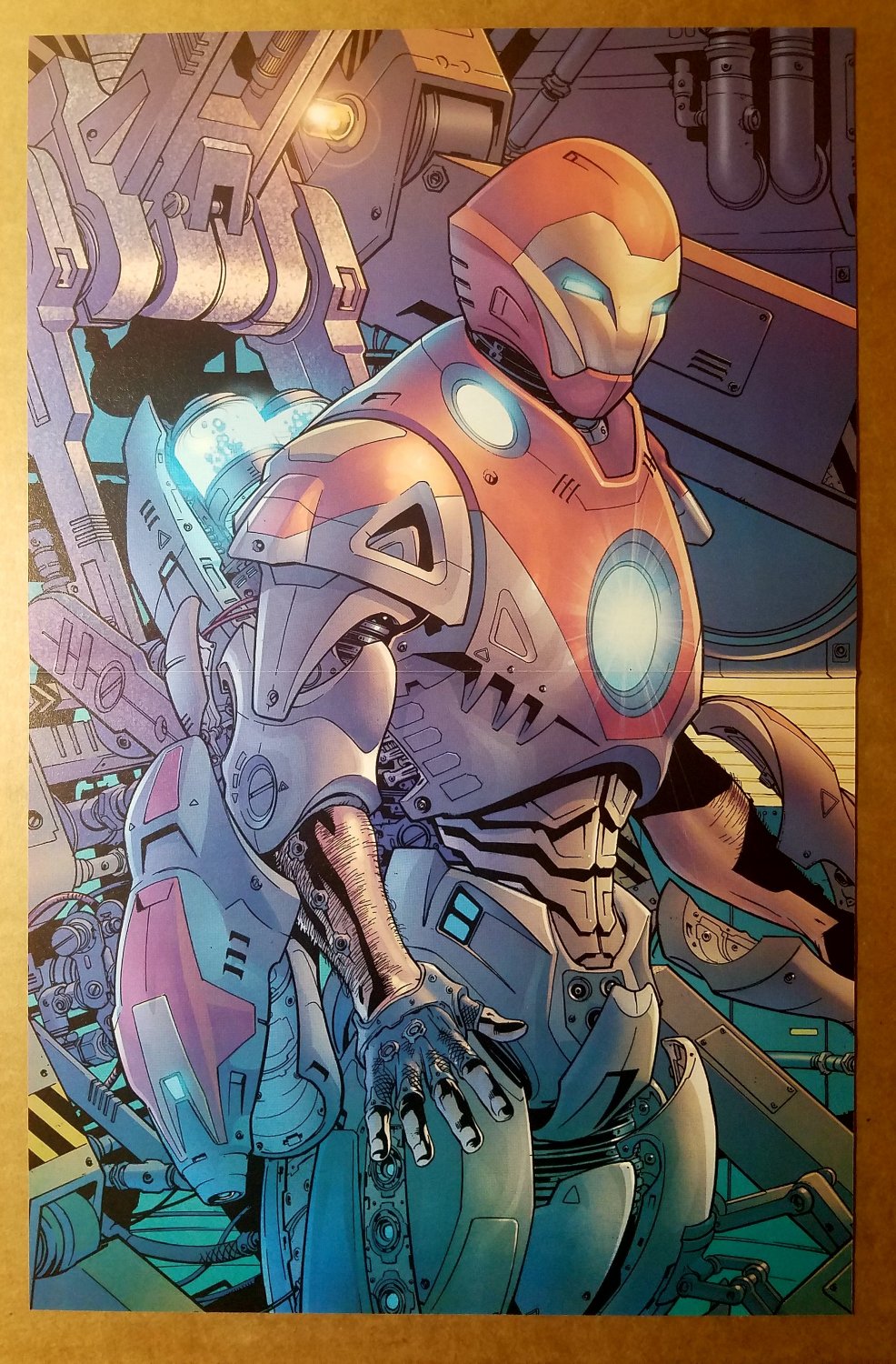 Ultimates Iron Man Marvel Comics Poster by Brian Hitch