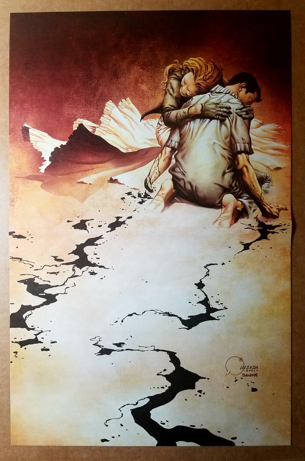 Wolverine Origin The Beast Within Marvel Comic Poster by Joe Quesada