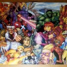 Marvel Mangaverse Eternal Twilight Marvel Comics Poster by Ben Dunn