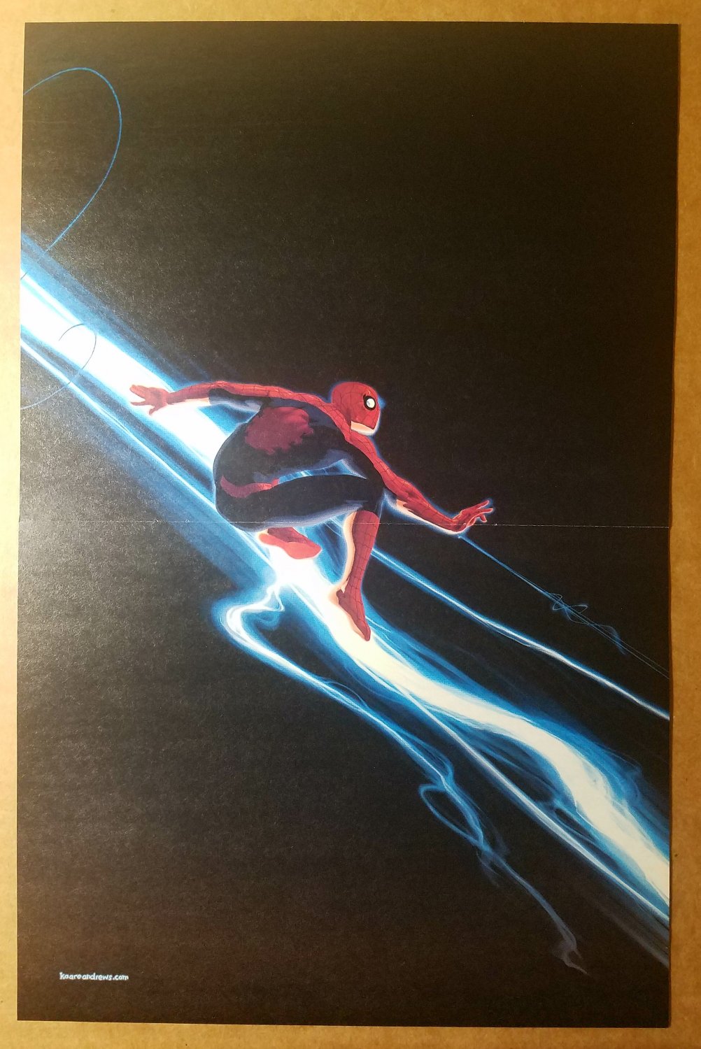 Peter Parker Spider-Man 27 Marvel Comics Poster by Kaare Andrews