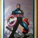 Avengers Captain America Marvel Comics Poster by Travis Charest