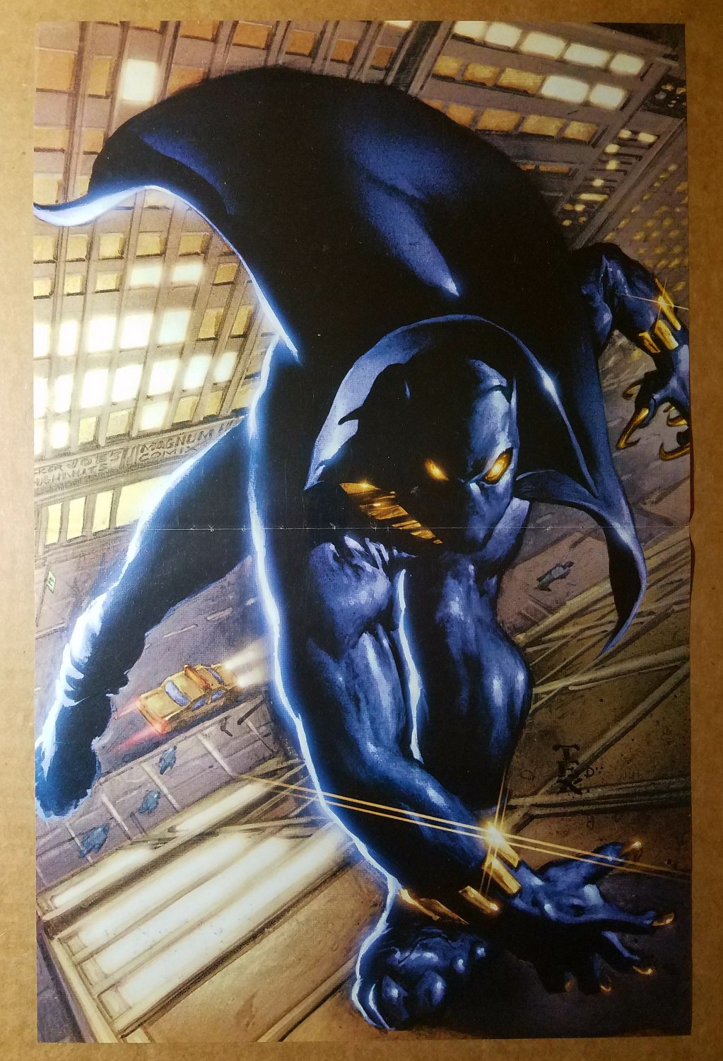 Black Panther Avengers Wakanda Marvel Comics Poster by Mark Texeira