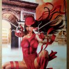 Elektra The Book of Samurai Daredevil Marvel Comic Poster by Greg Horn Elektra The Book of Samurai Daredevil Marvel Comic Poster by Greg Horn